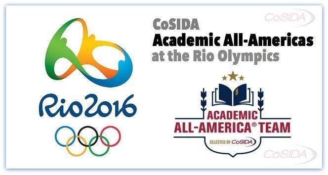 82 CoSIDA Academic All-Americas Participating  In The Rio Olympics